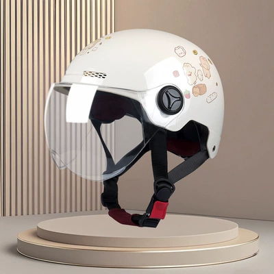 Helmet, Motosiklet kaskı (dəbilqə) - rice-white-bread-bear-transparent-short-class-a-new-national-standard-3c