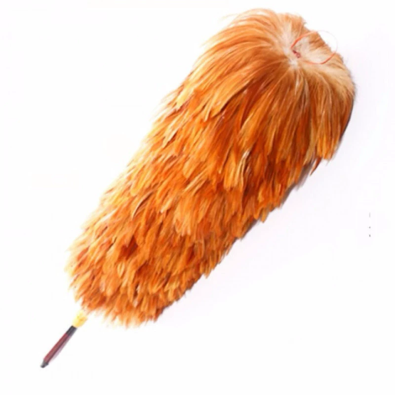 Перьевой пылесборник [Feather Dust Sweeper] удлинённый для домашней уборки.