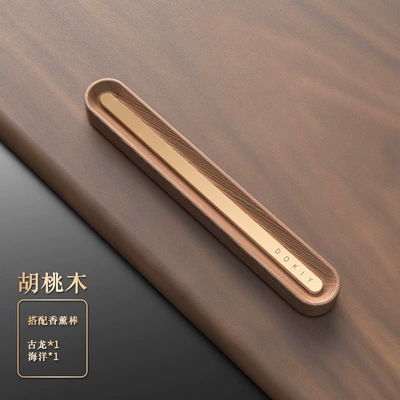 Deodorizing Corporate Gift Solid – Car Perfume Aromatherapy - simple-log-walnut