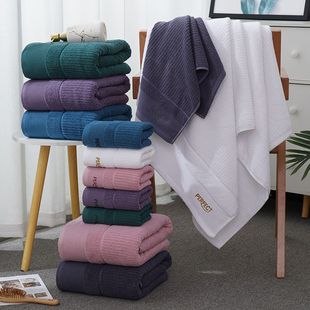 New cotton towel bath towel suit 32 strands of compact spinning forged cotton towel foreign trade cross-border gift towel generation