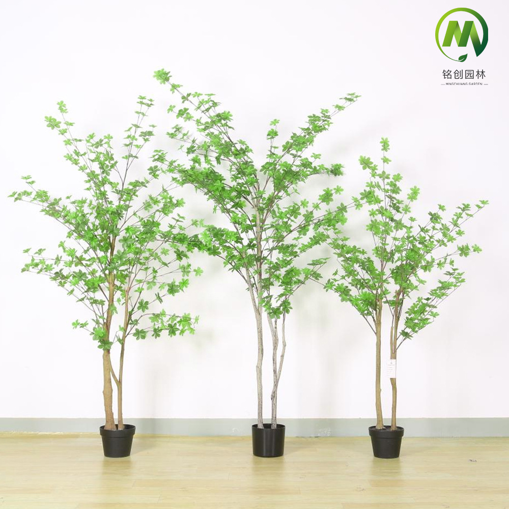 Artificial campana árbol bonsai Estilo nórdico decoración interior artificial planta verde