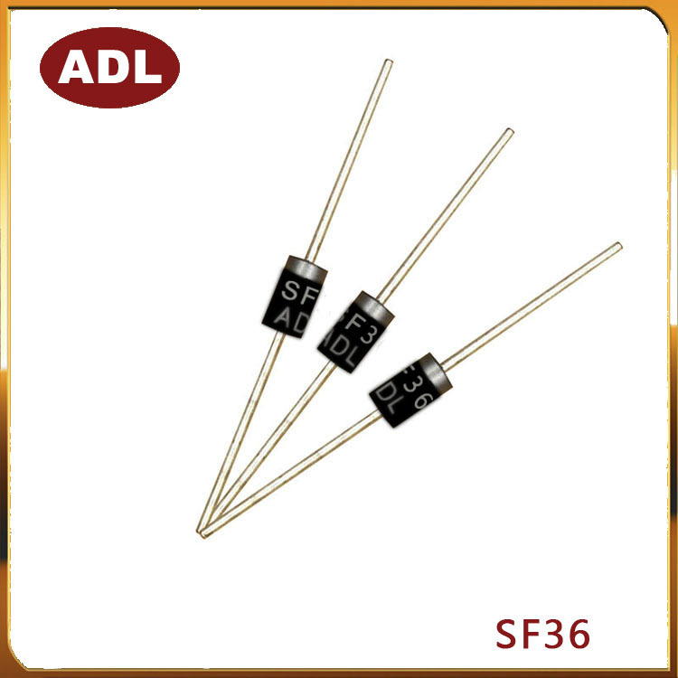 奥德利 SF36 超快恢复二极管 3A/400V DO-27 直插二极管 厂家直销