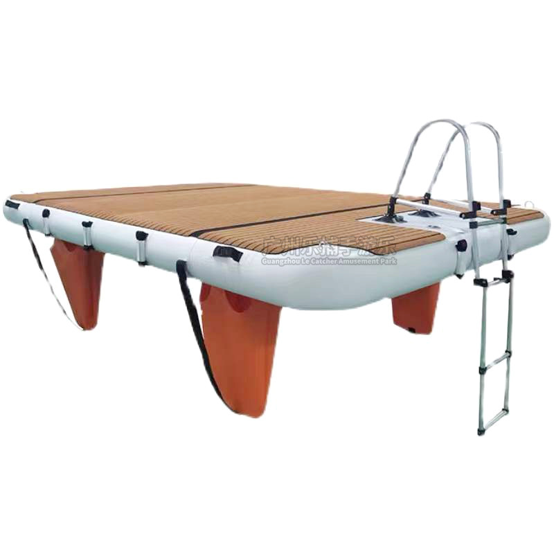 Mesa flotante de agua inflable, fila flotante de mar, piscina, cama flotante, alfombra mágica, mesa flotante, sofá, juguete, plataforma de pesca al aire libre