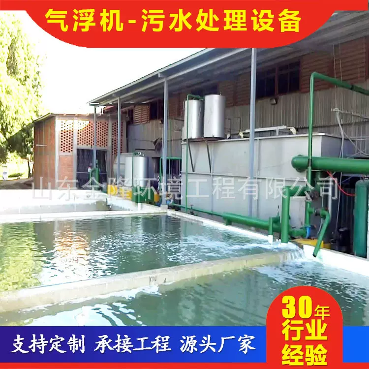 气浮机 造纸厂食品厂塑料厂印染厂布草洗涤厂地埋式污水处理设备
