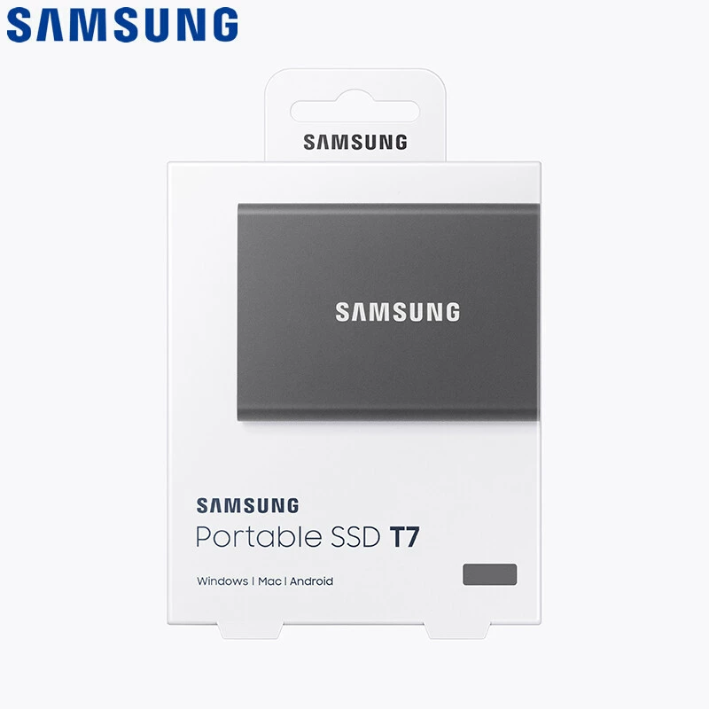 Samsung Type-C USB 3.2 переносной твердотельный накопитель (PSSD) T7
