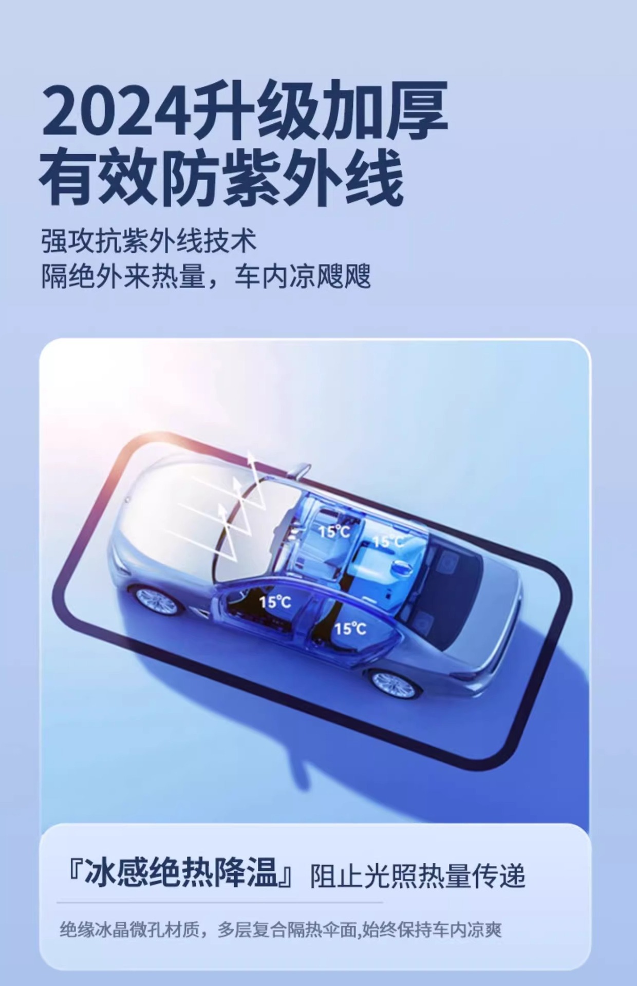 Car Sunshade Front Windshield Heat Insulation Sun Visor
