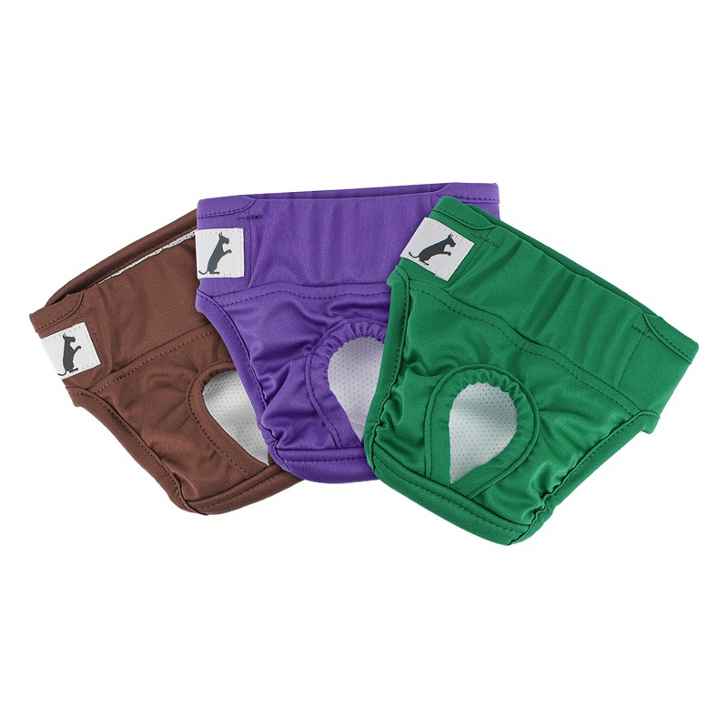 Pantalones sanitarios para mascotas pañales para perros pantalones sanitarios impermeables para el período menstrual pantalones sanitarios anti-acoso lavables para pañales para mascotas pantalones sanitarios
