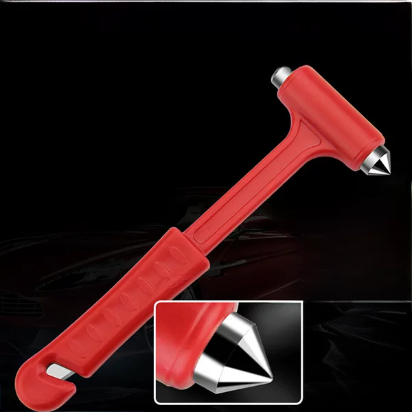 Multifunctional Two-In-One Safety Hammer Car Safety Supplies Solid Mini Safety Hammer Car Escape Tool Small Hammer