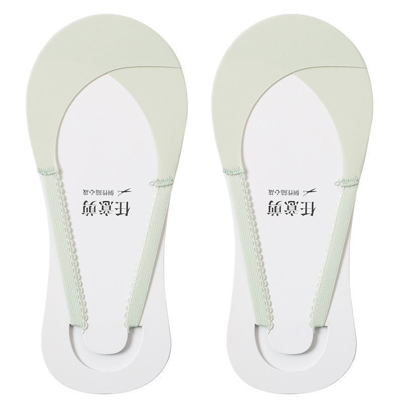 Calcetines invisibles para damas antideslizantes, calcetines de barco de media palma, calcetines de hielo de verano, calcetines superficiales, calcetines al por mayor.