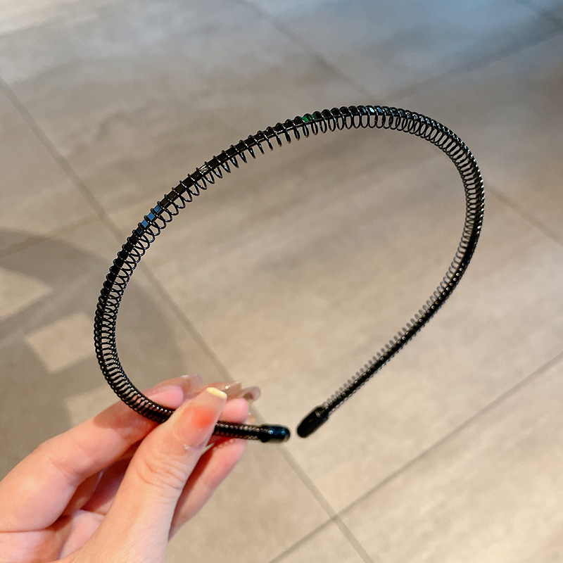 Brazo de cabello para mujeres 2025 nuevo deporte de verano onda invisible brazo de cabello de presión de cabello de cabello