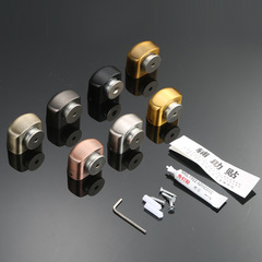 Strong magnetic suction door bedroom door stopper anti-collision door stop door collision hotel room door zinc alloy door stopper