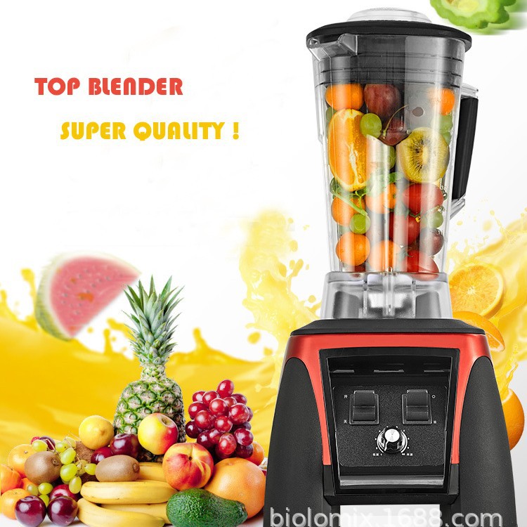 Licuadora de alta potencia y alto rendimiento para comercio exterior, máquina para hacer jugos, procesador de alimentos, batidora. image 3