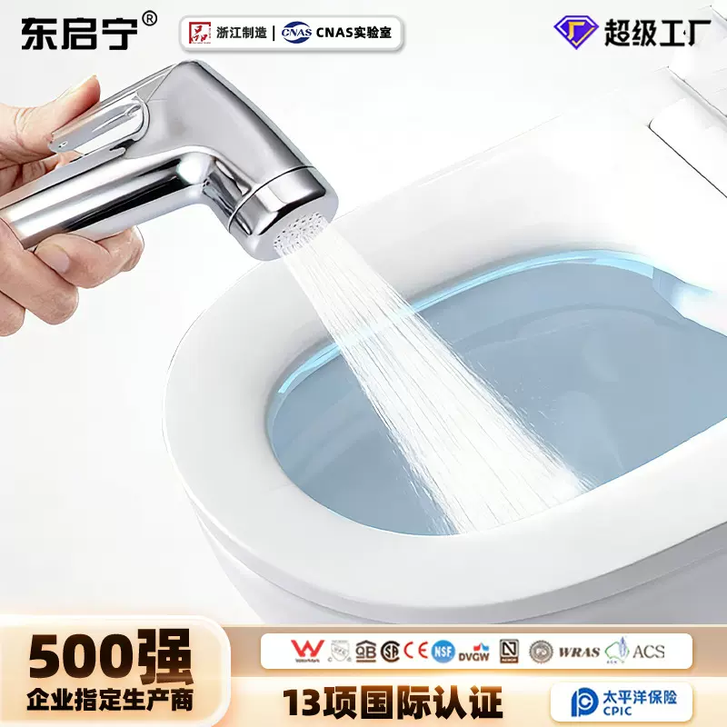 家用全铜马桶伴侣妇洗器手持增压喷枪套装卫生间冲洗器高压清洗