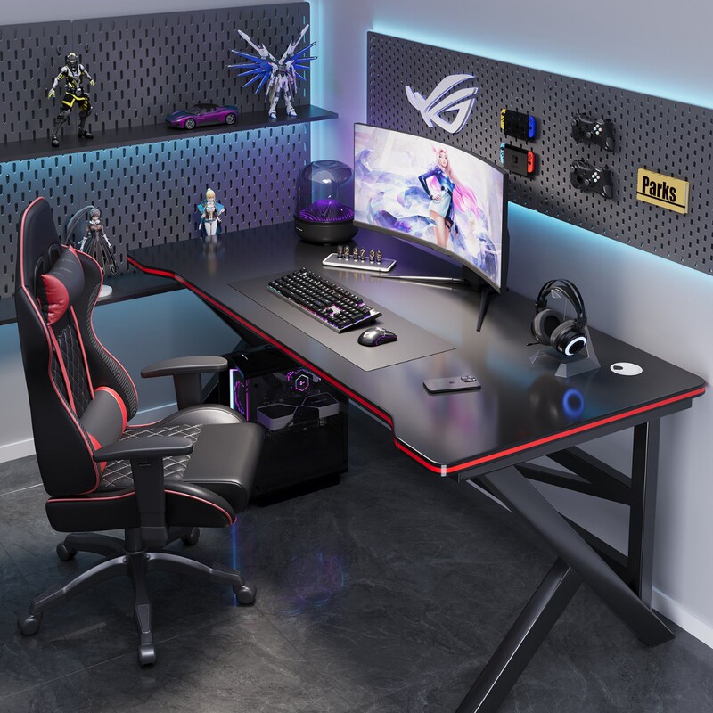 Computer Desk, Bedroom Gaming Desk, Study Desk, Home Desktop Desk, Student Home Office Desk, Simple Rental House Desk