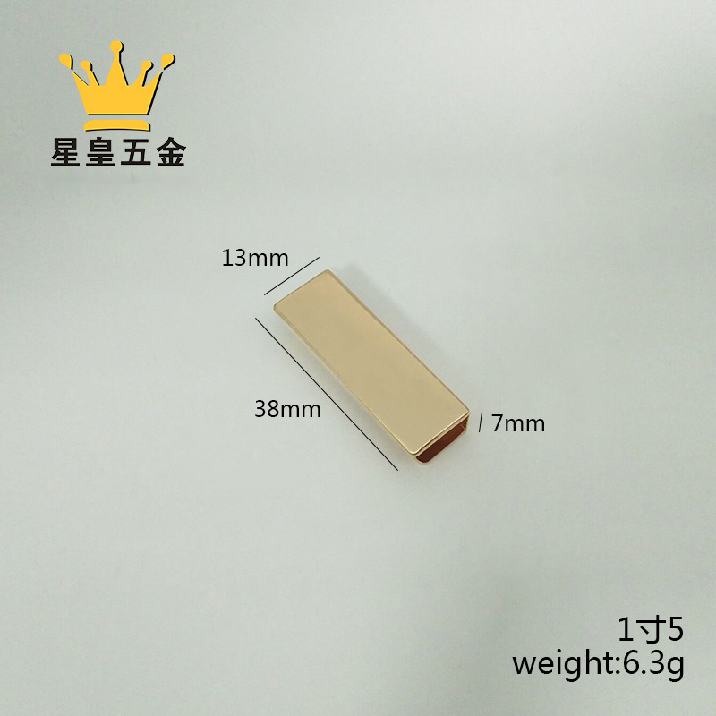 包边装饰夹小包夹38mm侧夹封边扣拧螺丝固定压铸边夹