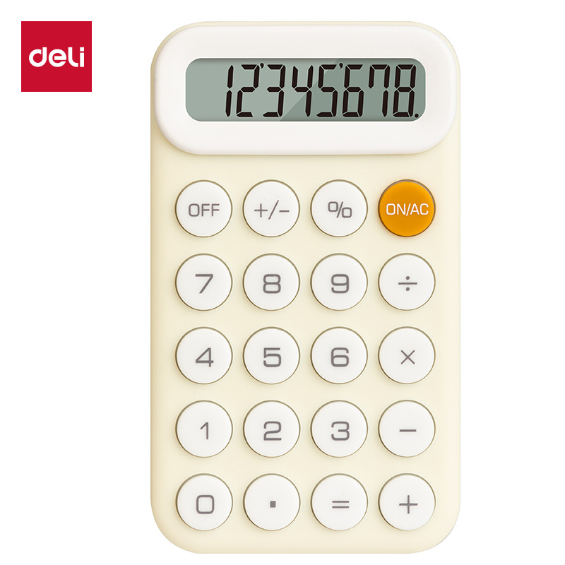 DeLixi TE10 Portable Calculator Computer Accounting Special Large Multi-function Calculator