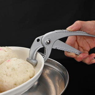 Korean-Style Aluminum Alloy Stone Pot Clip, Curved Anti-Scalding Hand Clip, Plate Lifter, Clay Pot Tongs, Casserole Clip, Kitchen Gadgets