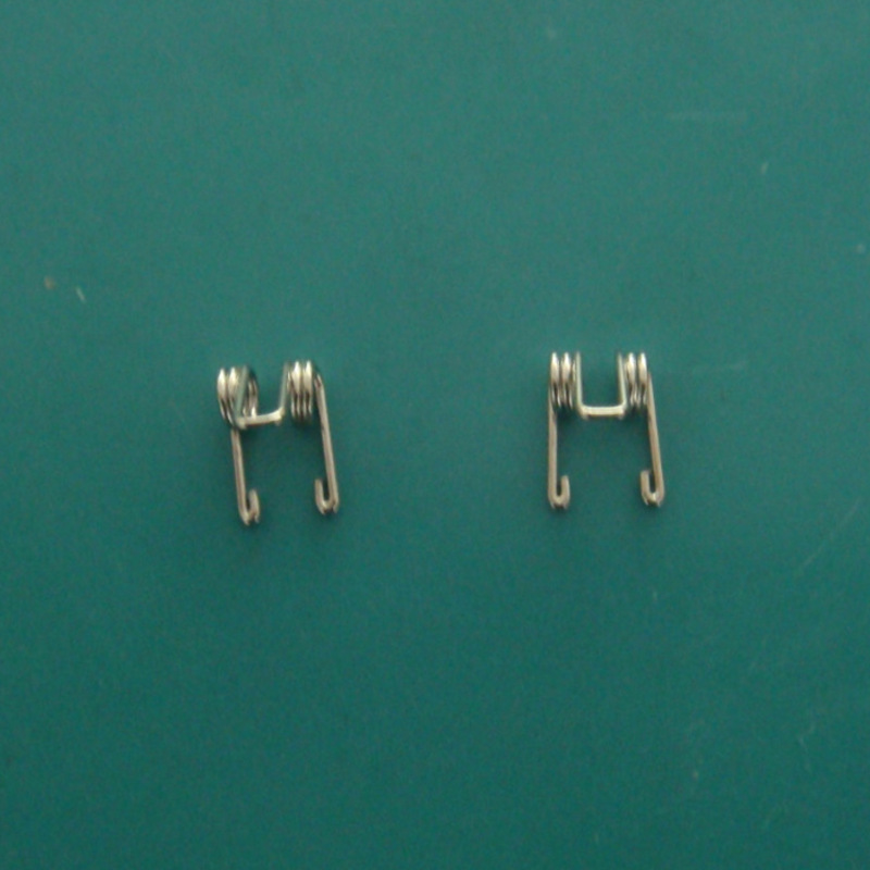 厂家定制电池弹簧 正负极电池弹簧 扭力弹簧遥控器电池弹簧定制