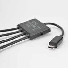 OTG MICRO USB HUBһ���Ķ๦��OTG USB 2.0 ���_�P�֙CU�P�B�Ӿ�