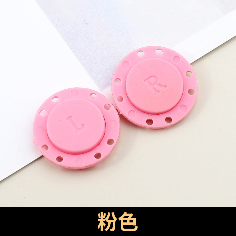 Color de nylon hebilla oculta hebilla magnética hebilla de succión magnética Madre y niño hebilla imán botón Botón abrigo hembra hebilla magnética invisible