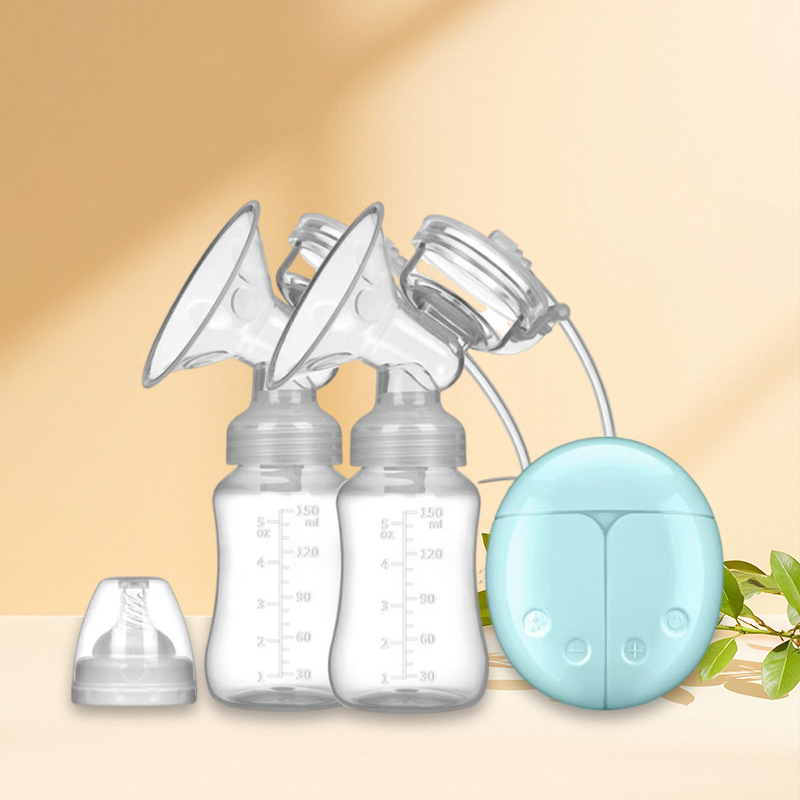 Extractor de leche eléctrico portátil silencioso transfronterizo, extractor de leche automático posparto sin dolor portátil