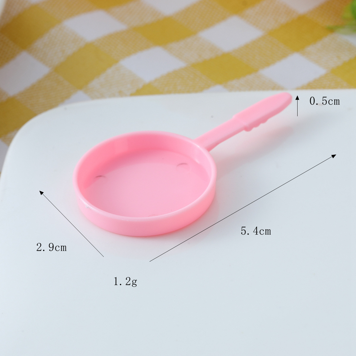 롱 핸들 팬 핑크
