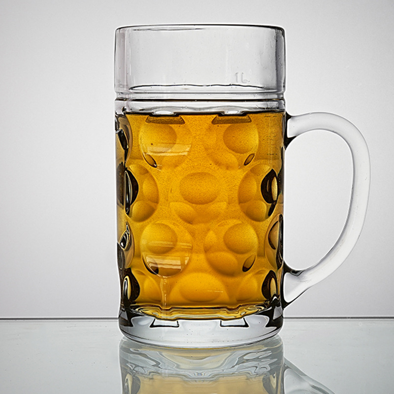 폴카 도트 맥주잔 1280ml 9/박스