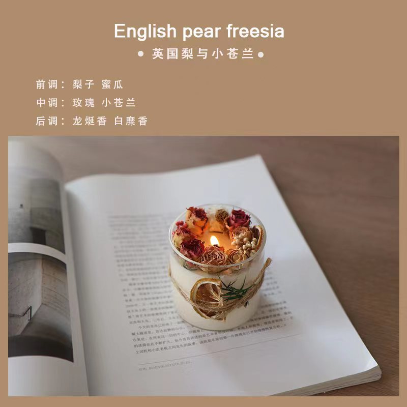 Flores de Gardenia fragancias de banana, plantas de mantequilla, lámparas de mantequilla para amigos, regalos del Día del Maestro, popularidad en línea.