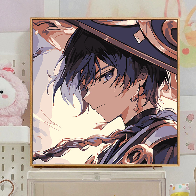 FC901 / Panel trasero de 20x20 cm + pintura + pincel