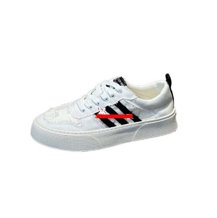 Three-Stripe Sneakers for Men 2025 New Comfortable and Breathable Canvas Shoes Soft Sole Lightweight Versatile Popular Hot Style Casual XS