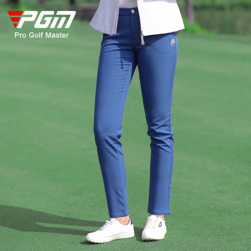 Quần golf nữ thu đông lót nhung co giãn cao — Kuz045 lót nhung-màu xanh, Kuz045 lót nhung-Đỏ, Kuz045 lót nhung-Đen, Kuz045 lót nhung-màu be