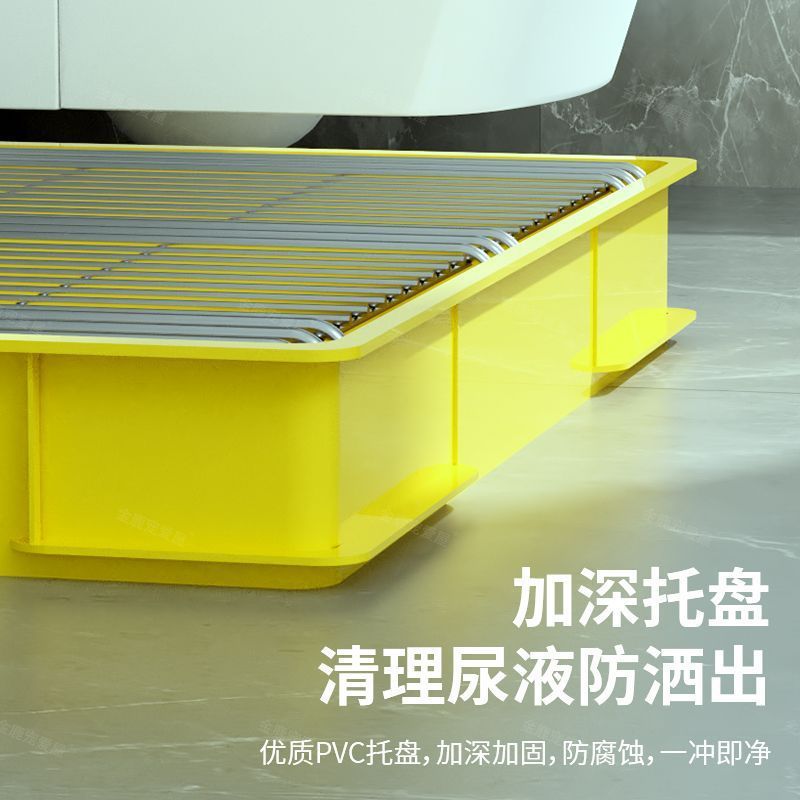狗厕所小型犬超大号防踩漏粪板网架加高防外溅狗便盆狗狗排便器|undefined