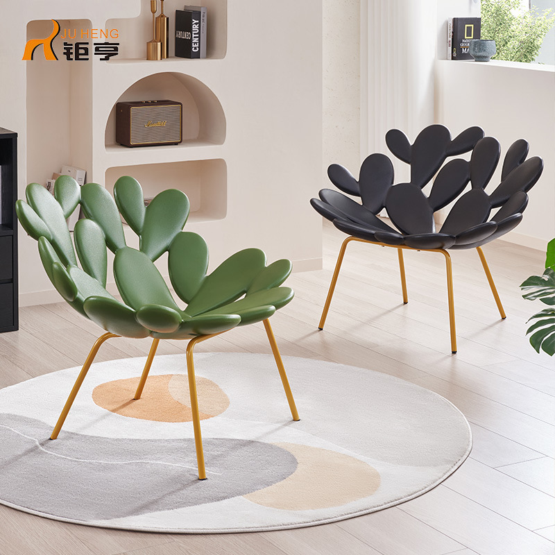 Nórdico moderno de lujo diseño creativo silla de cactus sala de estar balcón silla de ocio artística al por mayor transfronteriza