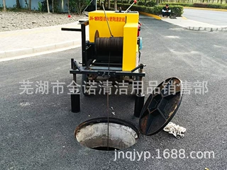 商丘信阳周口掏挖式市政排水管网牵引牛疏通机械加工定制