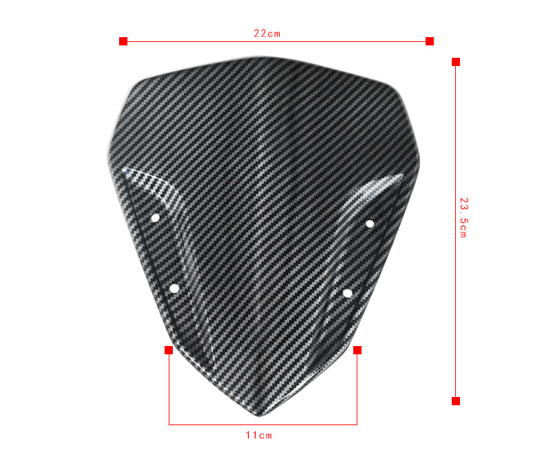 Motorcycle Modification Parts Suitable for Yamaha Nvx155 Front Windshield Aerox155 V1 Windshield