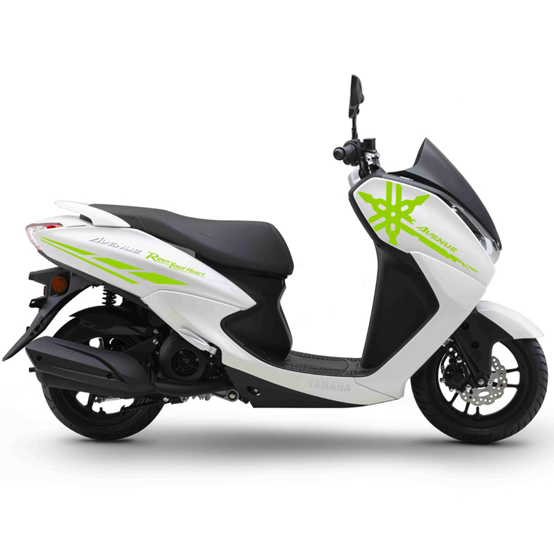 Aplicable YAMAHA YAMAHA Patrol Eagle 125 pegatinas de automóviles de modificación pegatinas de automóviles de decoración de dibujo de color pegatinas de película