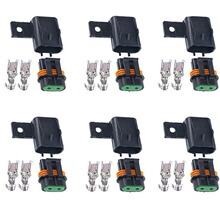 6PCS ��ˮ�ܷ� ATO ATC �۶����ܳɽ�ͷ���еĵ������(6��)