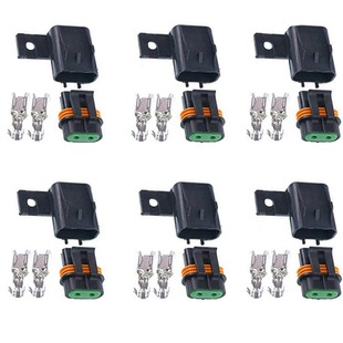 6PCs waterproof sealed ATO ATC fuse assembly connector existing wire assembly (6 packs)