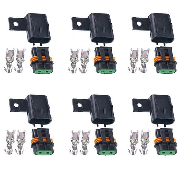 6PCS 防水密封 ATO ATC 熔断器总成接头现有的导线组件(6包)