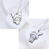 Brand pendant, necklace for beloved, suitable for import, city style, wholesale