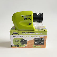 Wholesale household electric knife sharpener kitchen multi-function fully automatic whetstone fruit knife screwdriver grinder