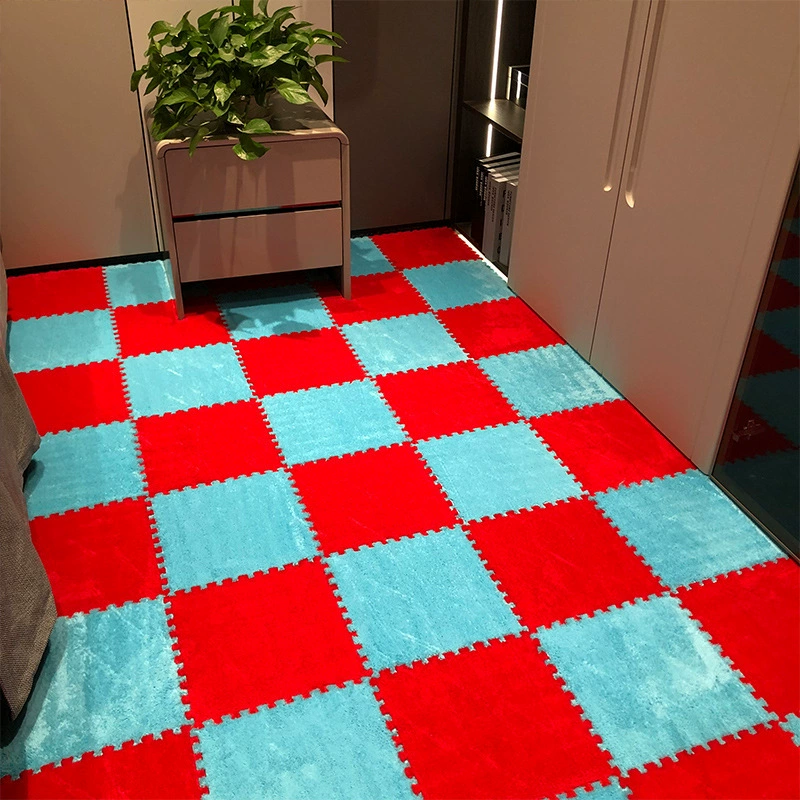 INS Wind Детская комната Полный магазин Flip -режим Foam Switching Plush Plush Plasma Carpet Bedroom