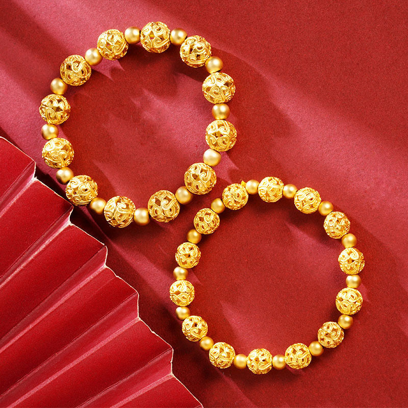 Sha Jin Ling pulsera de mujer estilo chino temperamento retro tendencia nacional no se desvanece joyas de mano accesorios Yiwu al por mayor