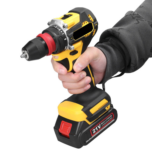 21V 2-in-1 Electric Wrench Screwdriver Multi-Function High-Torque Brushless Motor Practical Screwdriver Electric Tool