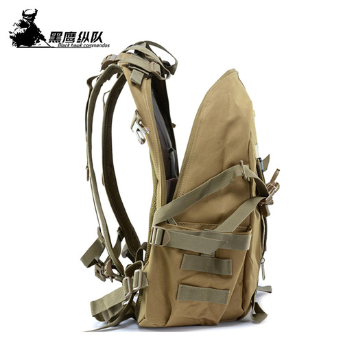 Guangzhou manufacturer multifunctional lightweight outdoor backpack hiking luminous strips large capacity outdoor equipment travel bag wholesale