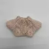 Light pink double button
