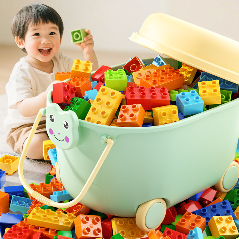 Children's Building Block Toys for Boys, Large Particle Bulk Assembly, 3 to 6 Years Old, Puzzle, Intelligence Development, Brain-Stimulating Puzzle for Girls Children's Building Block Toys for Boys, Large Particle Bulk Assembly, 3 to 6 Years Old, Puzzle, Intelligence Development, Brain-Stimulating Puzzle for Girls