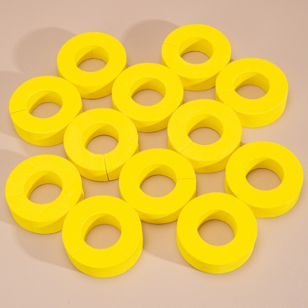 C -type hair ring does not hurt the sponge without hot curly rolling rod, fluffy shape, sleep curling rot fluffy hair tail curly hair