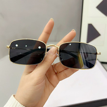 墨镜女防紫外线大脸显瘦高级感太阳镜海边沙滩度假街拍男眼镜9582