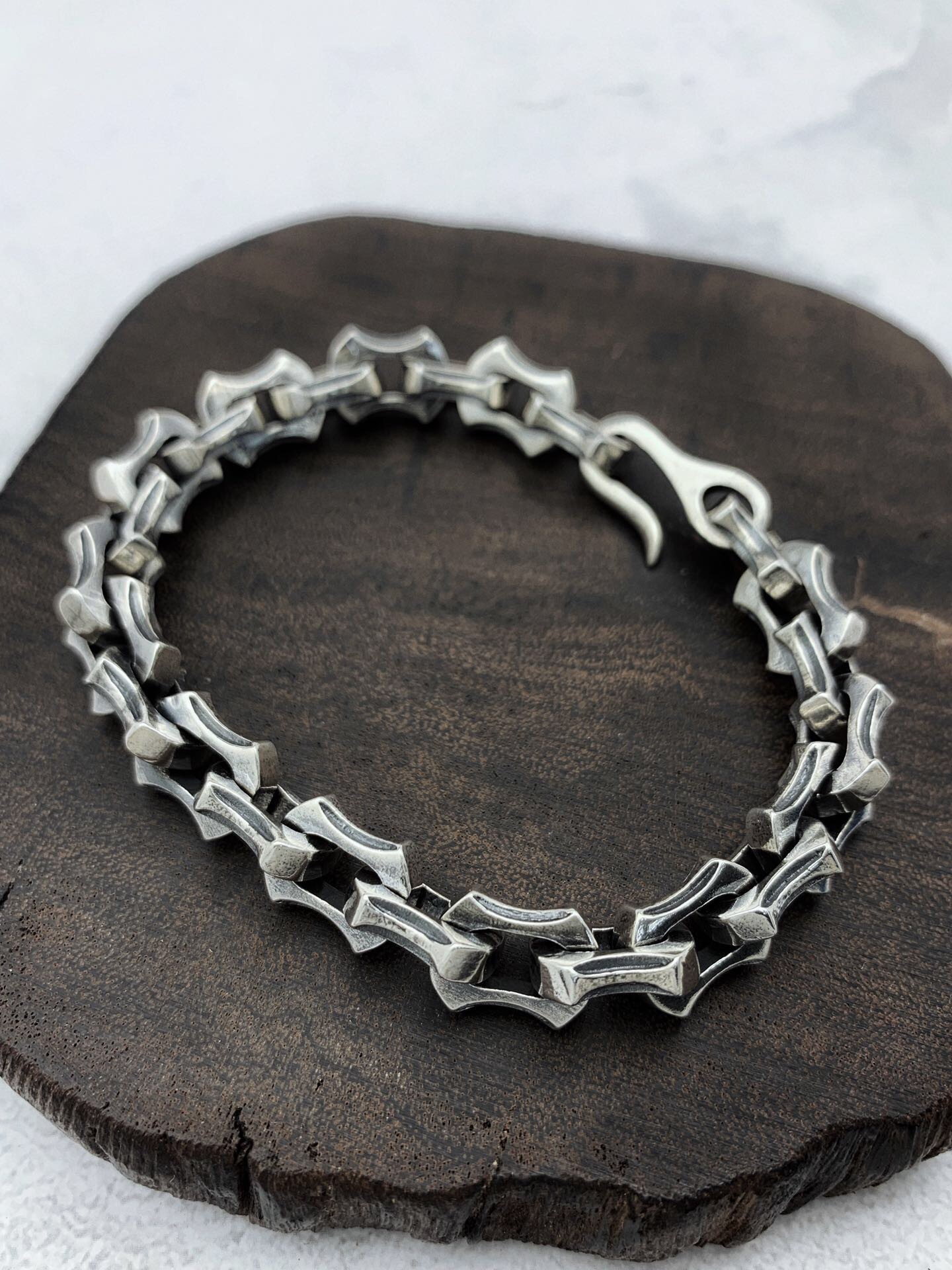 Trend retro bracelet with gears hip-hop style